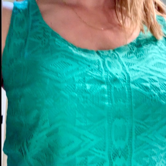 Alyx teal lace dress - Picture 5 of 7